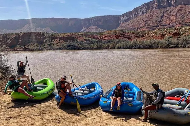 Half Day Guided Whitewater Rafting in Moab - Second Medium