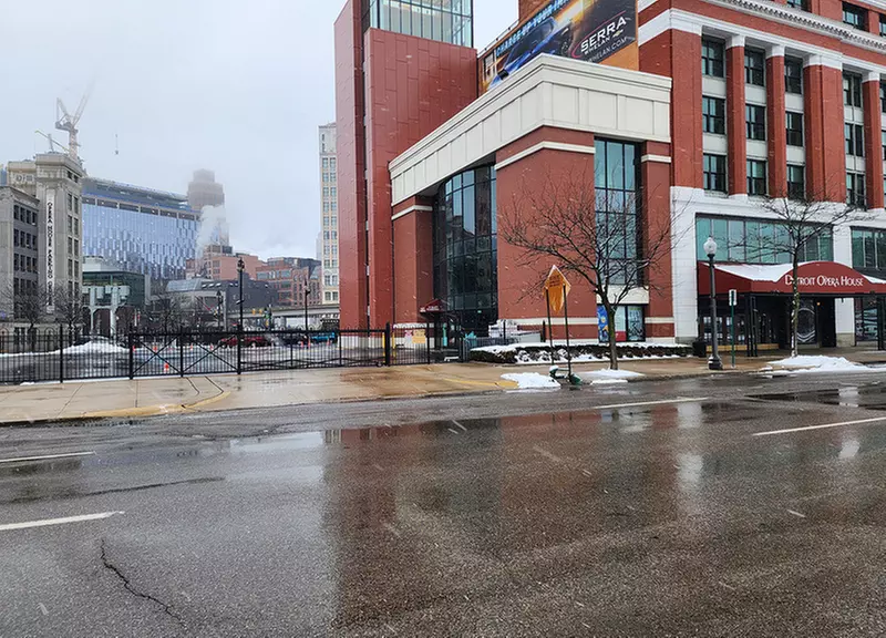 Parking at Detroit Opera House Lot