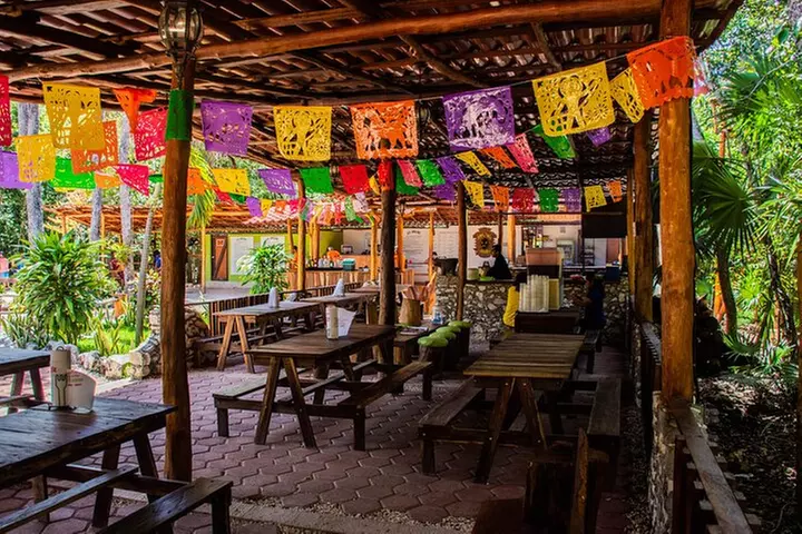 Combo 3X1 Jungle ATV Single, Ziplines & Cenote from Playa del Carme...