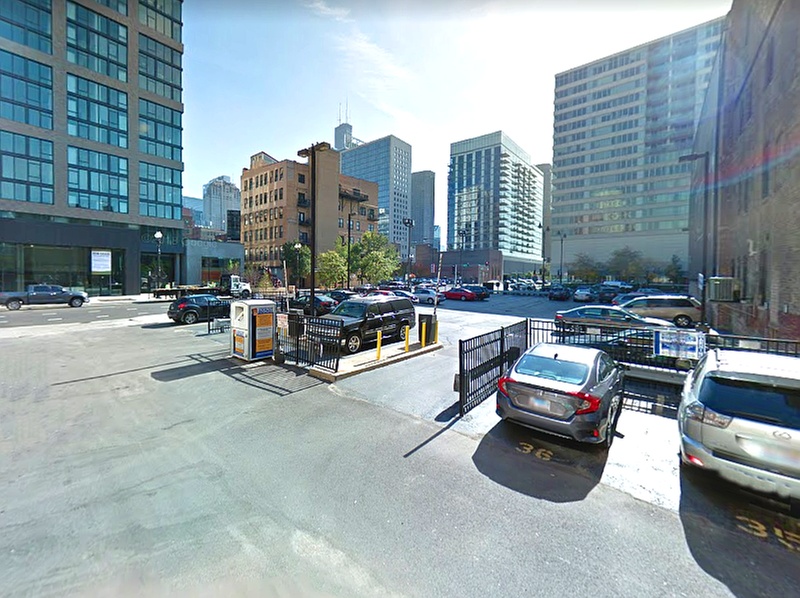 Parking at 640 W. Randolph St. Lot