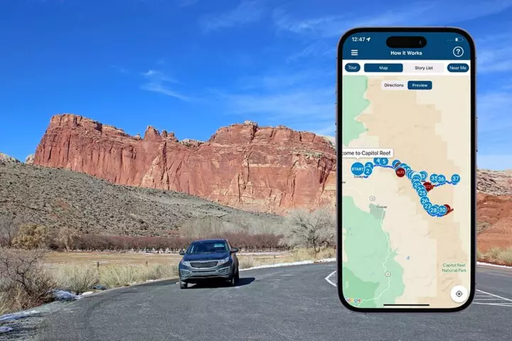 Capitol Reef National Park Self-Guided Driving Audio Tour