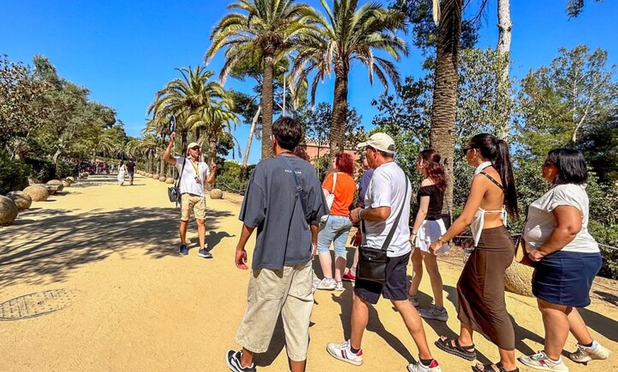 Image 21: Tour por la tarde del Park Güell