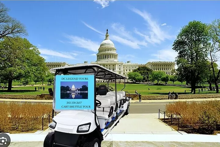 Washington DC Legend privite Cart Shuttle Tour