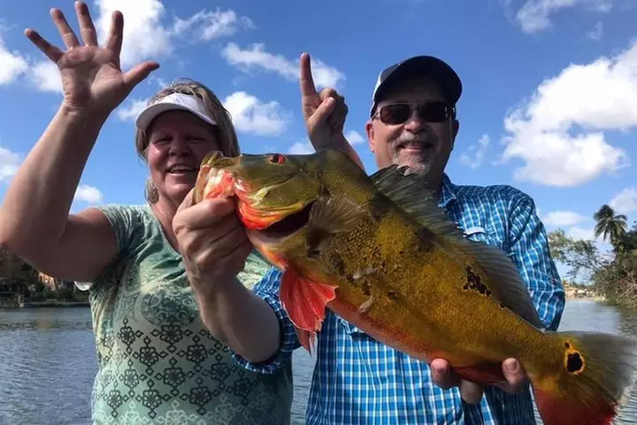 Peacock Bass Fishing Trips Near Miami Florida