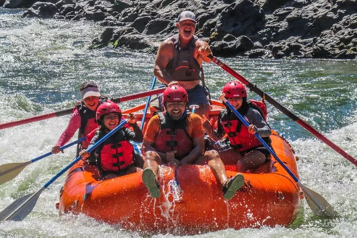 Riggins Idaho half-day rafting trip on the Salmon River