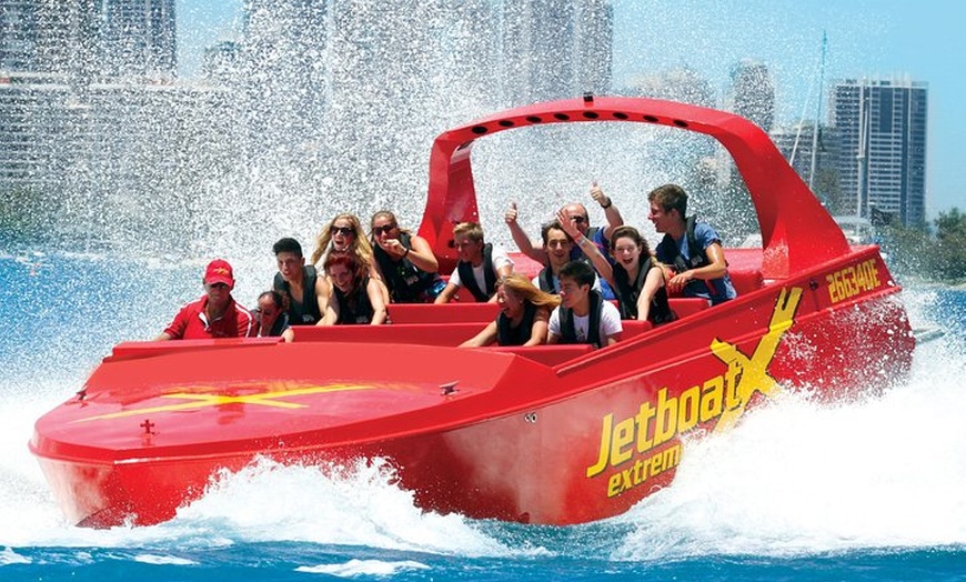 Image 1: Surfers Paradise, Gold Coast Jet Boat Ride: 55 Minutes