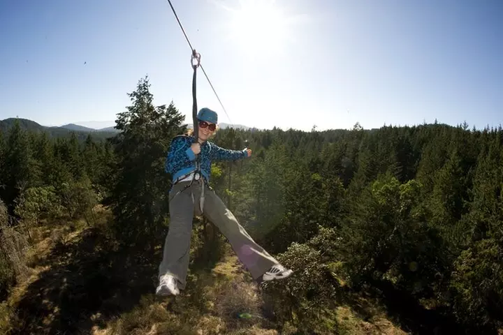 Guided Canopy Tour w/Transportation - Second Medium