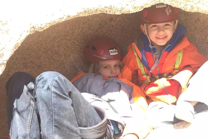Beginner Group Rock Climbing in Joshua Tree National Park