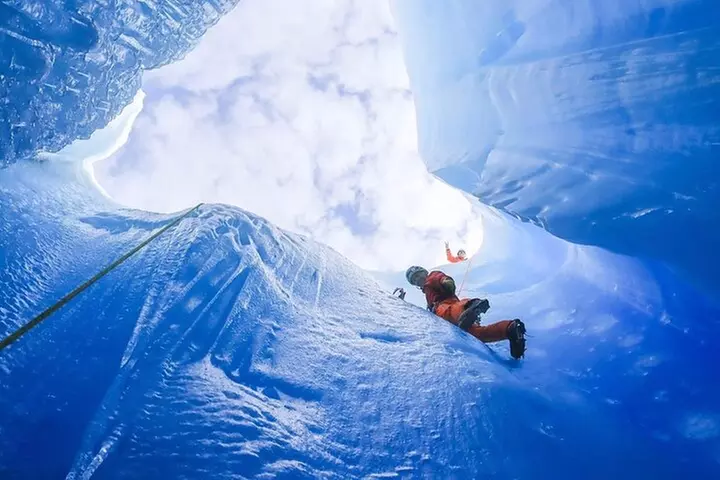 Heli Glacier Crevasse Ice Climbing- Summer - Primary Image
