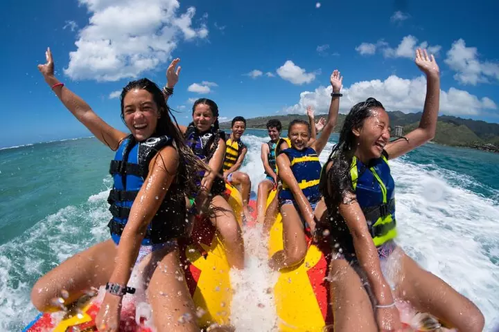 Jet Ski and Banana Boat on Maunalua Bay Exclusive Combo