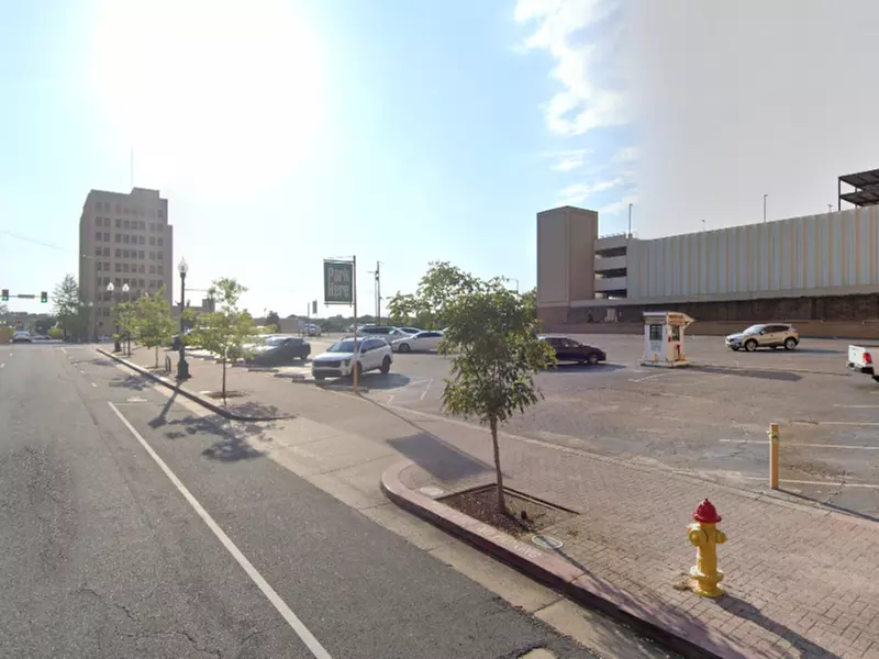 Parking at 532 Travis St. Lot