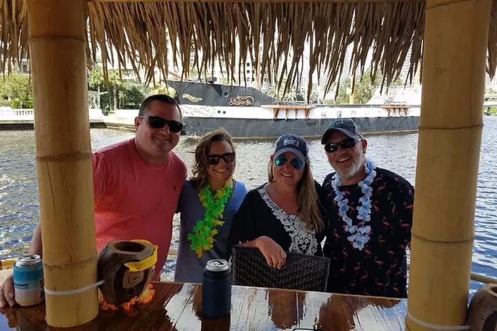 Tiki Boat - Downtown Tampa - The Only Authentic Floating Tiki Bar