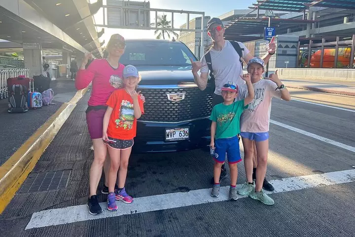 One-Way VIP Transfer: Honolulu Airport, Waikiki, Cruise Port