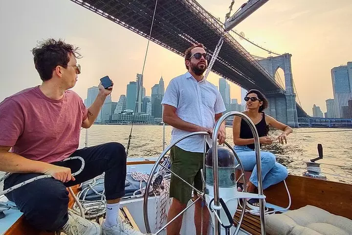 Private NYC Sailing Tour on a stylish restored Classic Yacht. - Primary Image