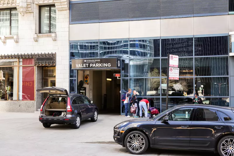 Parking at Royal Sonesta Hotel Garage - Valet