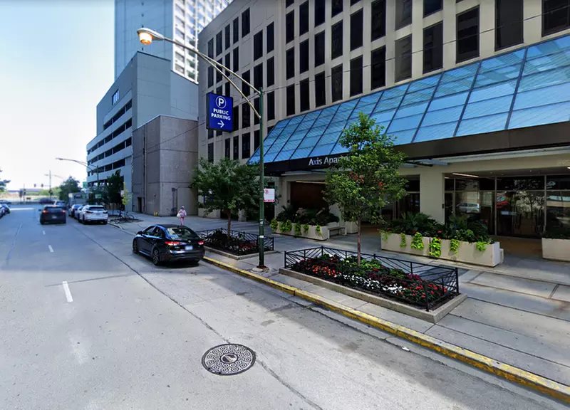 Parking at The Axis Garage