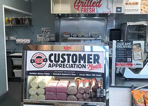 5% Cash Back at Jersey Mike's Subs - Edina