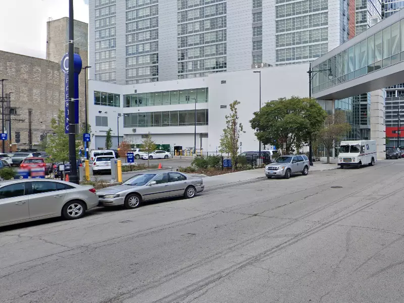 Parking at 2222 S. Indiana Ave. Lot