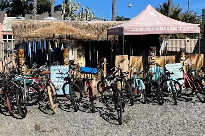 Beach Cruiser Bike Rental All Day Solana Beach