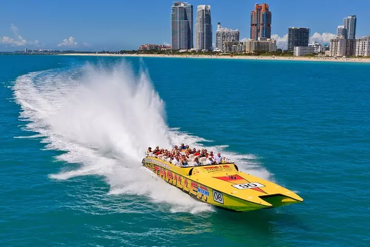 SpeedBoat to Miami South Beach Ocean Side & Biscayne Bay - Primary Image