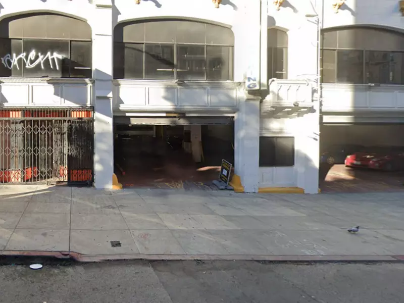 Parking at 550 O'Farrell St. Garage - Second Medium
