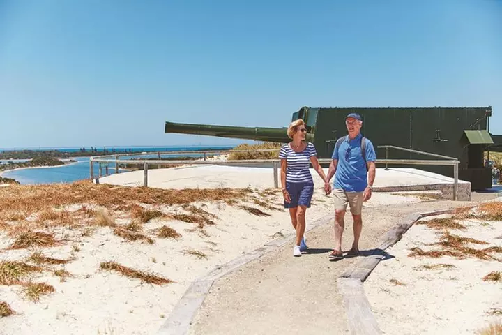Rottnest Island Historical Train and Tunnel Tour from Hillarys Boat...