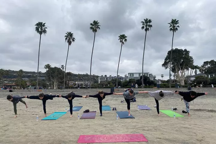 Beach Yoga in San Diego