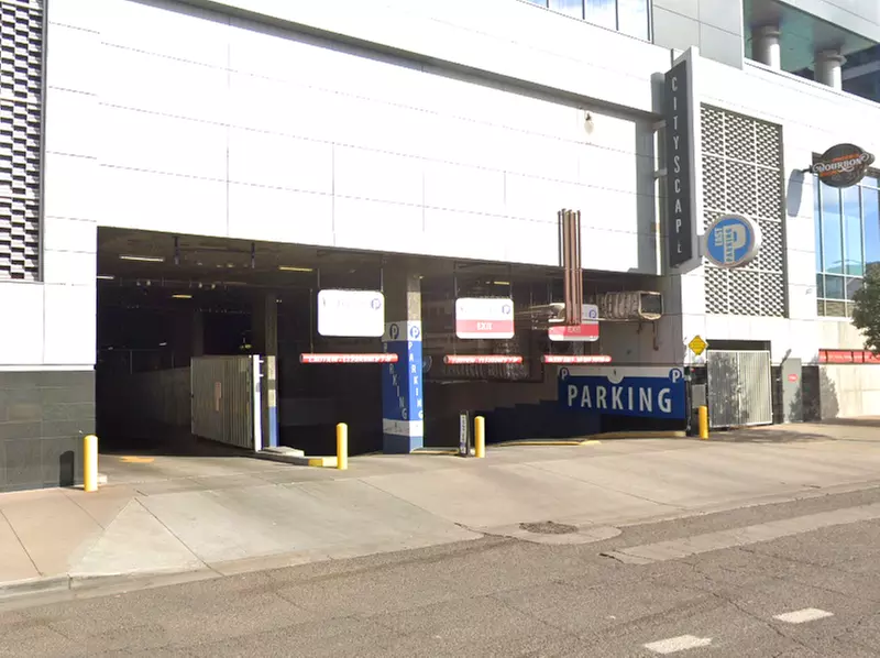 Parking at CityScape East Garage