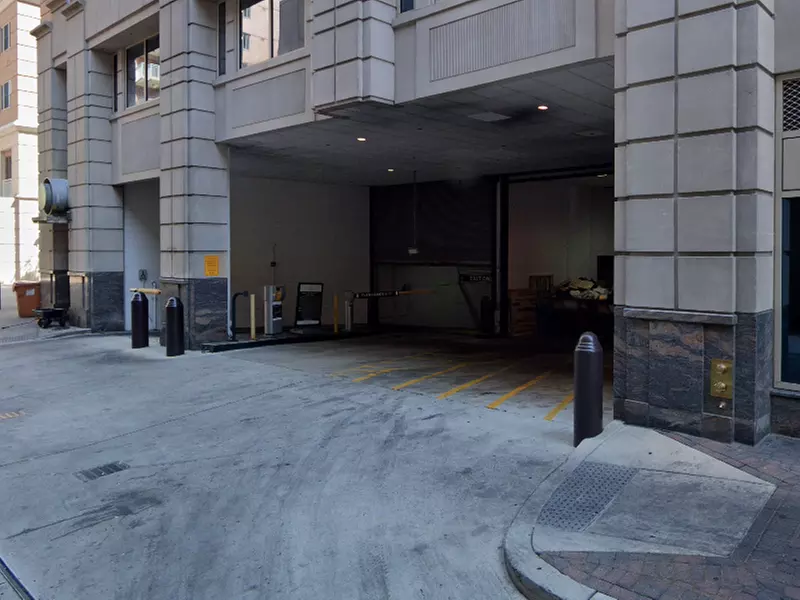 Parking at Alley Entrance - Cooperative Plaza Phase II