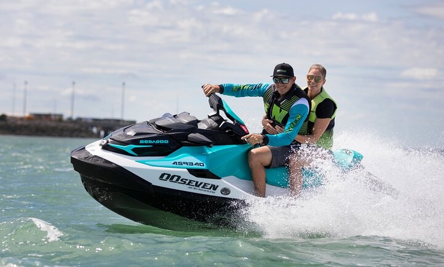 Image 1: Honey Ryder Sunrise Jet Skiing in Darwin