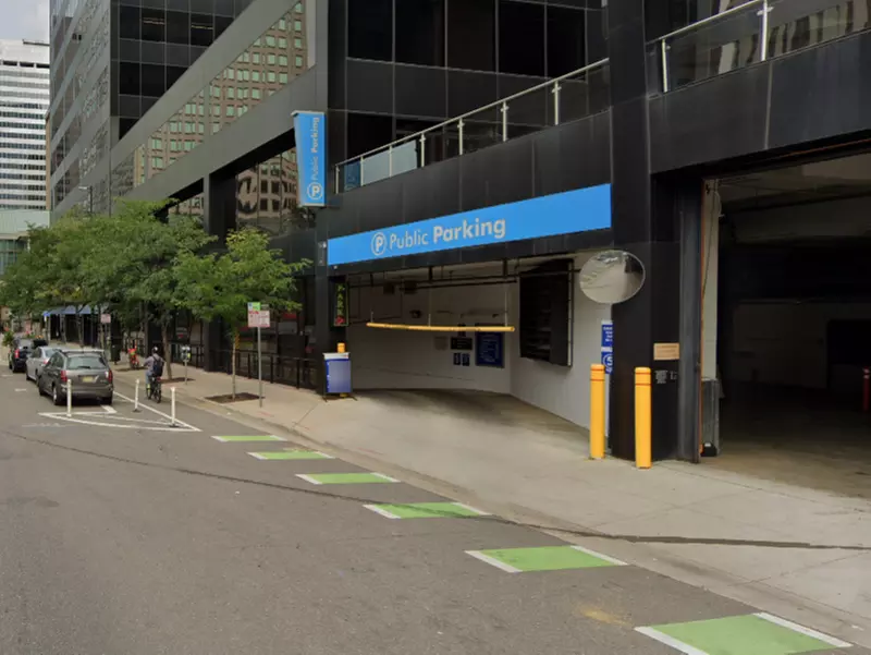 Parking at Park Central Garage