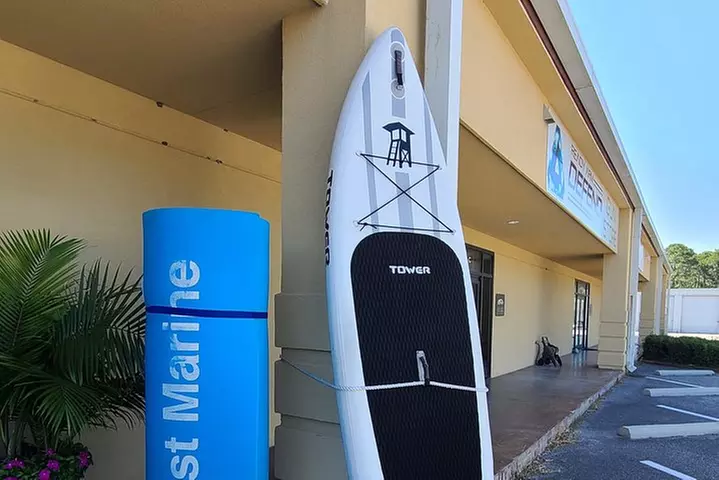 Orange Beach Tower Paddle Board Rental with Delivery and Pickup