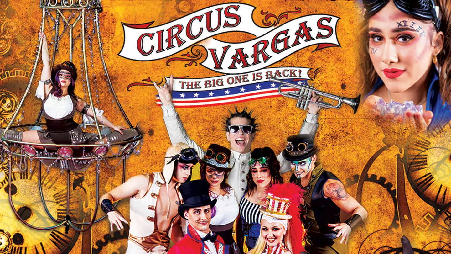 Circus Vargas: "Steam Cirque" - Monday May 29, 2017 / 6:00pm - Primary Image