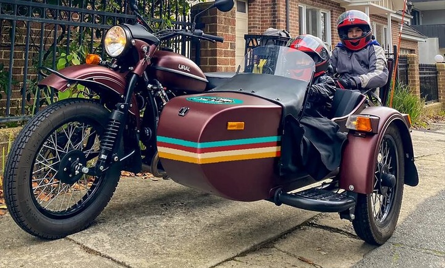 Image 5: Awesome Motorcycle Sidecar Sightseeing Melbourne