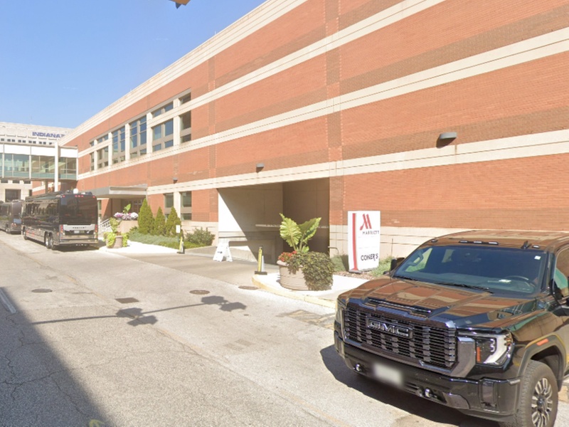 Parking at Indianapolis Marriott Downtown Garage