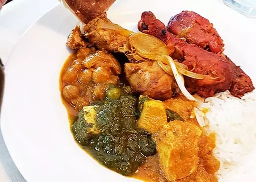 5% Cash Back at India Palace