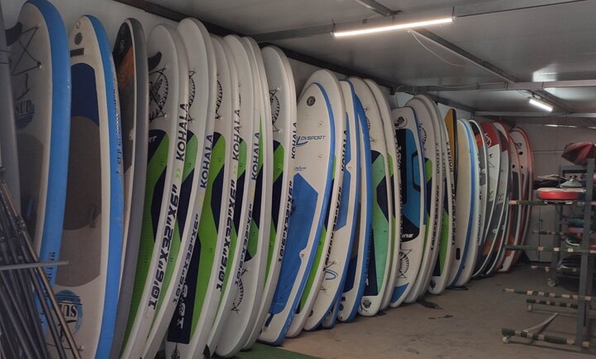 Image 19: Paddle Surf en Sevilla en el Río Guadalquivir