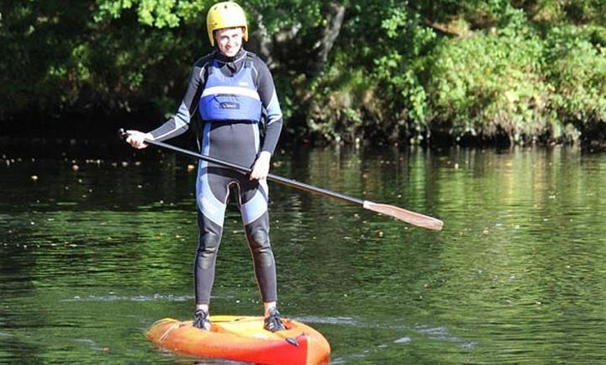 Image 1: Stand Up Paddle Boarding in Aberfeldy