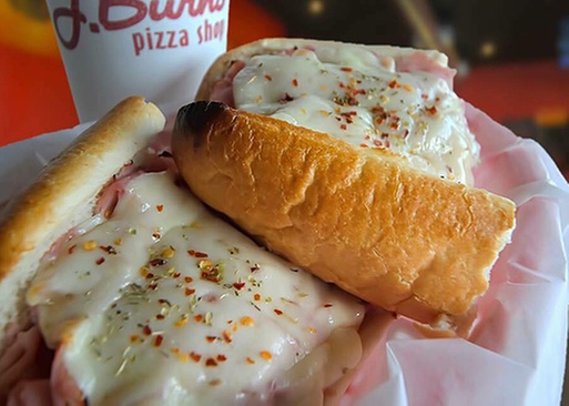 5% Cash Back at J Burns' Pizza Shop