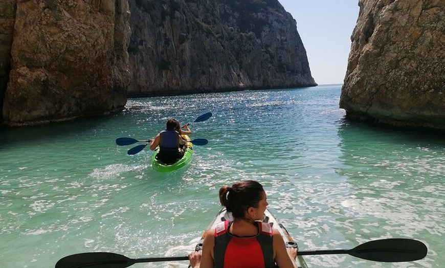 Image 1: Excursión en kayak en Jávea ,Cala Granadella ( Esnórquel) Caló,llop...