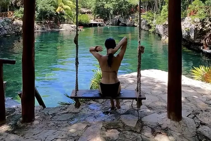 Casa Tortuga Cenote Park and Tulum Ruins! Eco Tour from Cancun - Primary Image