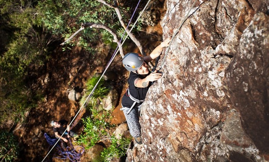 Image 2: Glass House Mountains Rock Climbing Experience