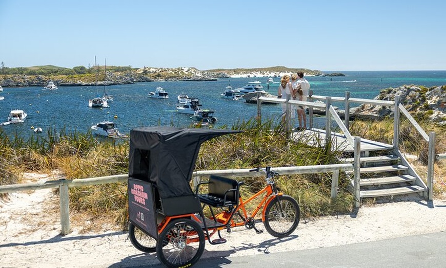 Image 3: Rottnest Island 90-minute E-Rickshaw Adventure with Tour Guide
