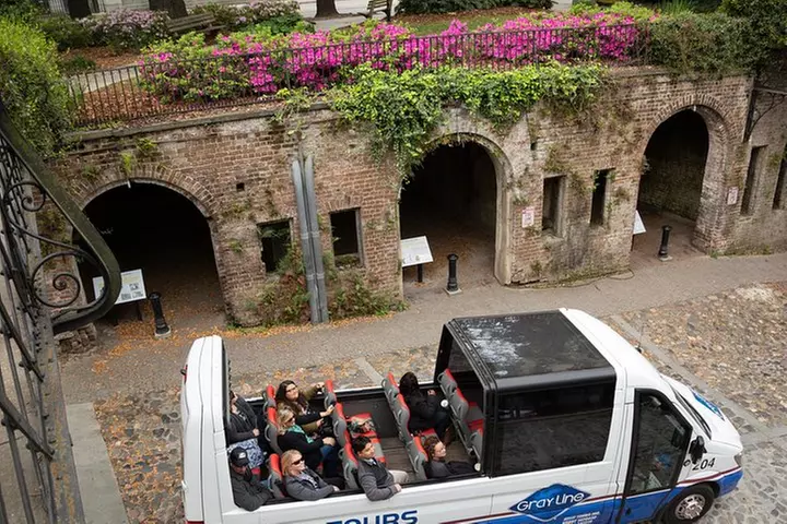 Savannah Open Top Panoramic City Tour with Live Narration