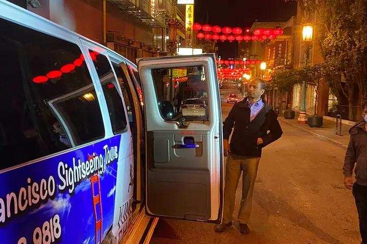Ultimate Night Tour of San Francisco with Sightseeing Shuttle