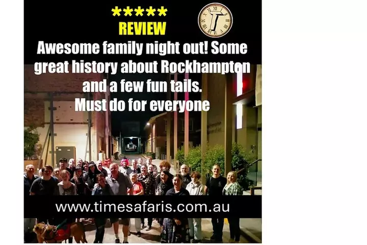 Time Safaris Ghost, Murder and Jack the Ripper Walk Rockhampton