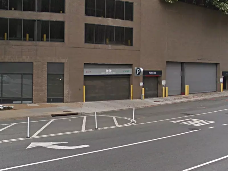 Parking at 1616 N. Fort Myer Dr. Garage