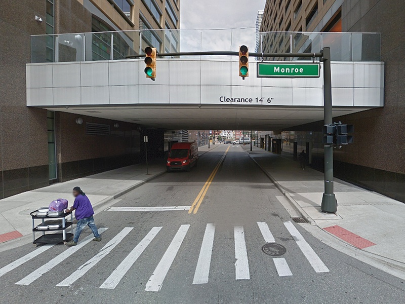 Parking at One Campus Martius Garage