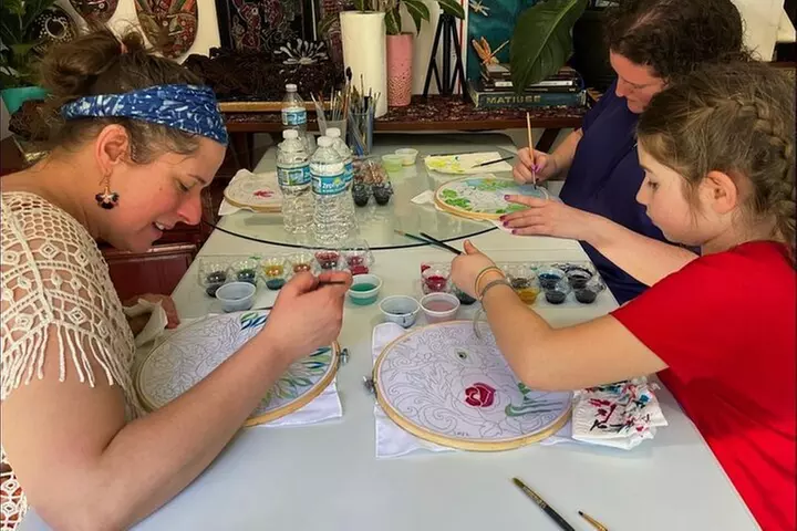 Painting Activity and Create Batik Art with a Malaysian Artist