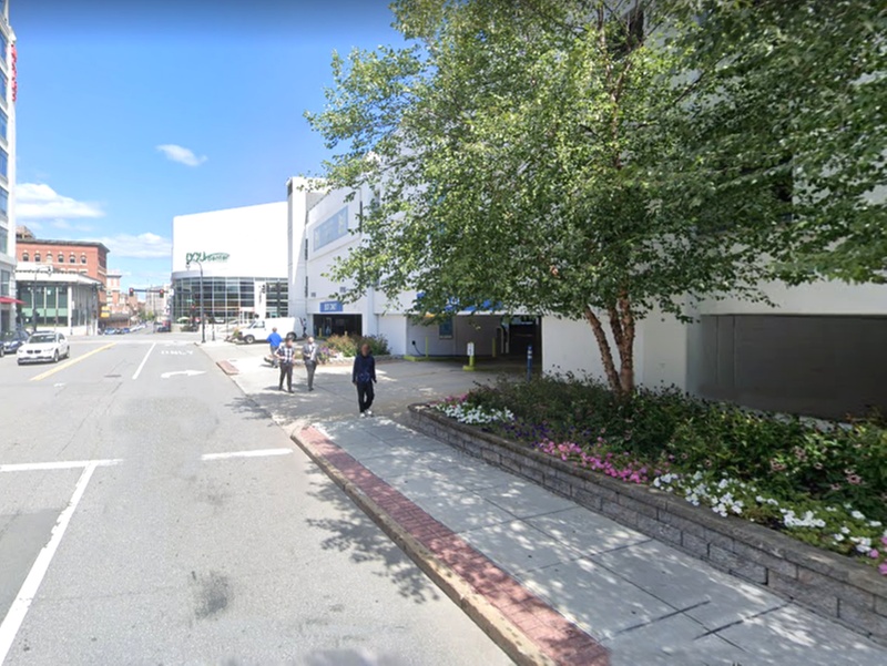 Parking at Mercantile Center Garage